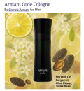 Armani code edp 4.2 oz mens